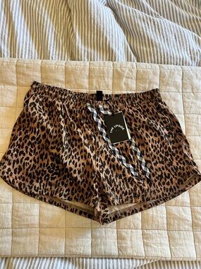 NWT The Upside Billie Run Short Panthera Size M Built in Brief